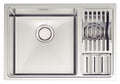 Lavaplatos Encastre Doble Inox 94008/143 66x46x20.5
