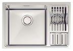 Lavaplatos Encastre Doble Inox 94008/143 66x46x20.5