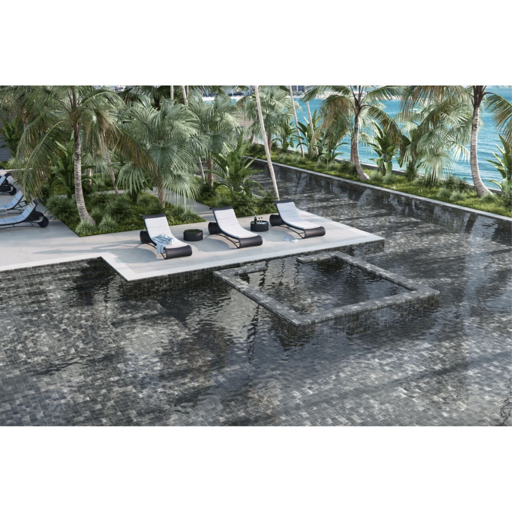 Malla 31.0x39.5 Ardosia Black Mesh MA Eliane