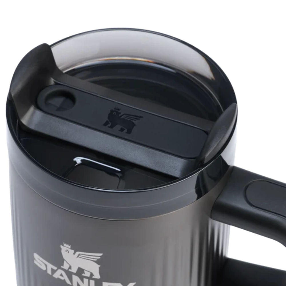 Quencher 0.59Lt - 20oz Txture Tumb Fluted Black PVD