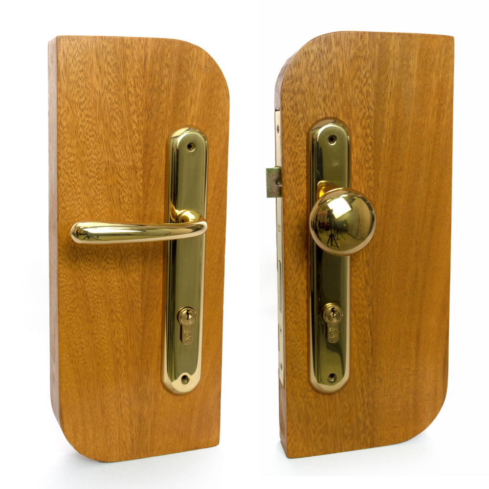 Chapa Puerta Entrada Garda 670BP F/M