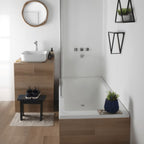 Bañera Acrilico 1.70mt Niza BN17 Blanco