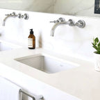 Lavatorio Encastrar Bajo Mesada Rectangular LFNF Blanco