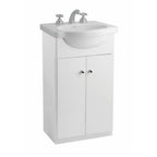 Vanitory Venecia 48cm 1H Blanco Mueble Blanco piso