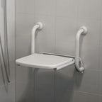 Silla Rebatible para Ducha Ferrum VTES Blanco