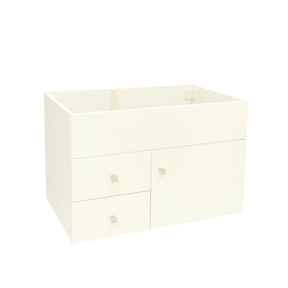 Mueble Vanitory Ferrum Cadria X7XD Colgante 75x46cm Blanco