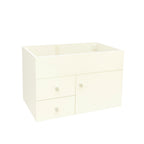Mueble Vanitory Ferrum Cadria X7XD Colgante 75x46cm Blanco