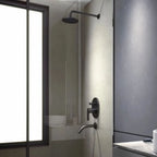 Mezcladora Monocomando FV Negro Coty D9/106 Bañera sin Ducha