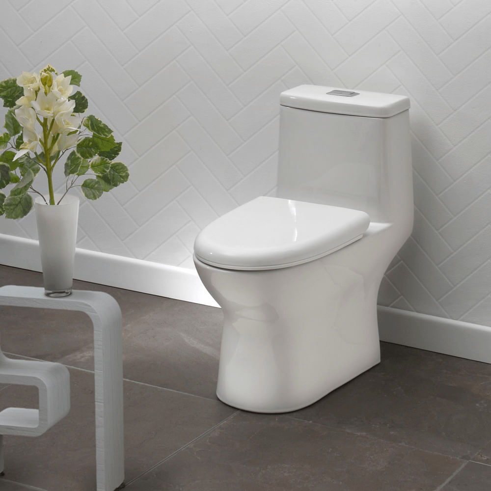 Inodoro OnePiece FV Cannes Blanco con asiento