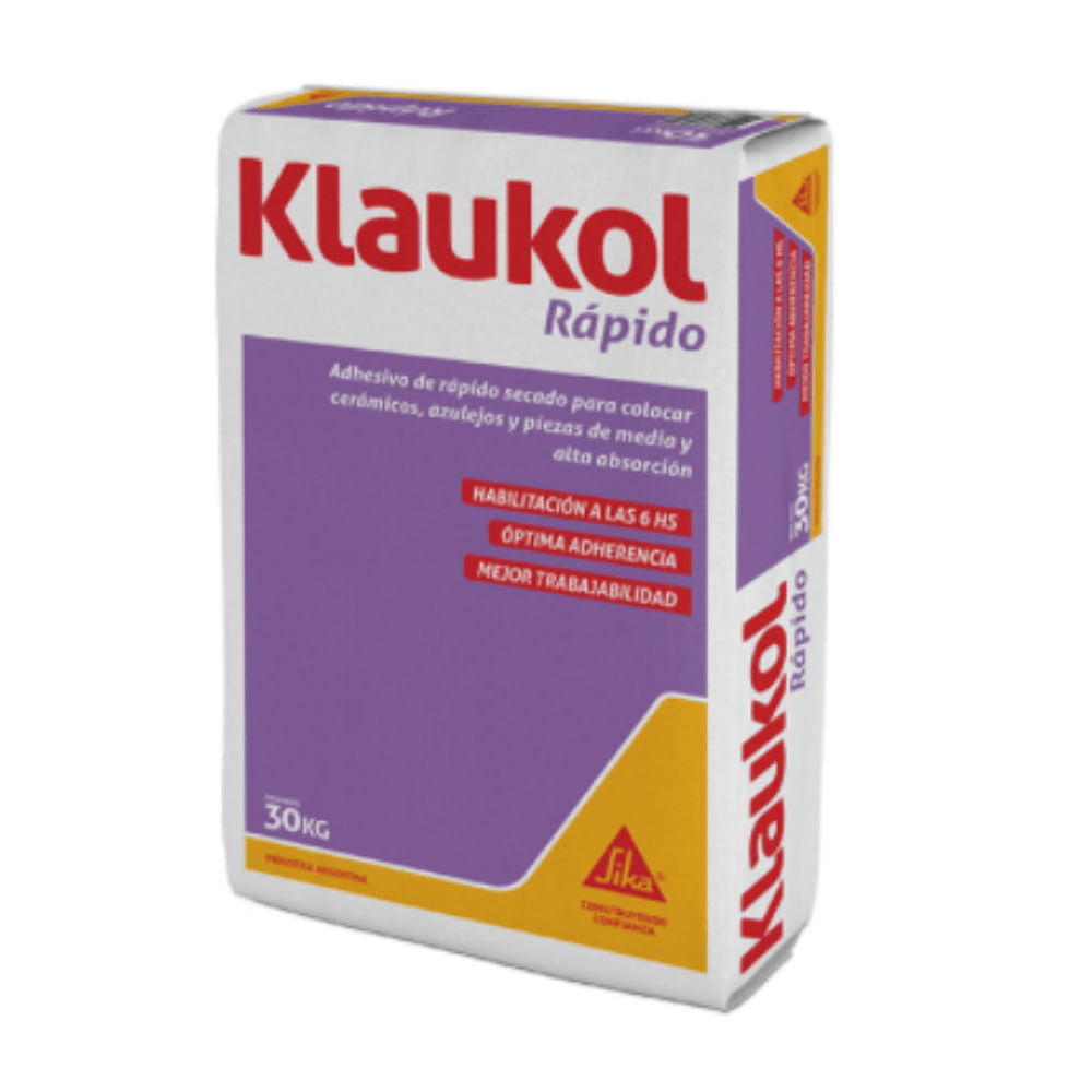 Adhesivo Cementicio Klaukol Rapido (30 kg)