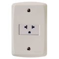 Placa Electrica Tramontina Lux2 Blanco 57145/011 1 Enchufe 2P+T Universal 15A