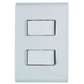 Placa Electrica Tramontina Liz Blanco 57170/040 2 Interruptor 10A