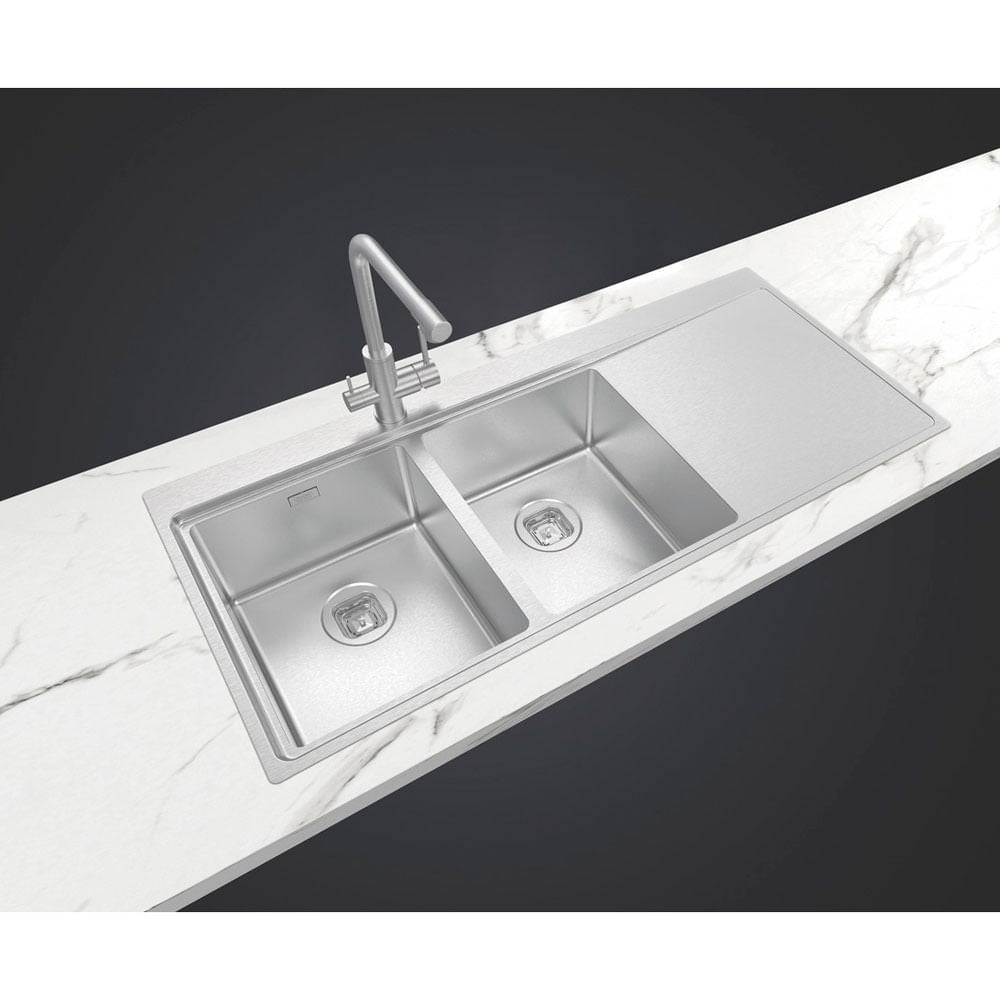 Lavaplatos Encastre Simple Inox Smooth 93927/103 100x52x22.3