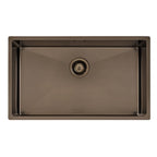 Cubeta Cocina Rectangular Simple Quadrum 94000/3503 74x44x20.5 Black