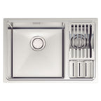 Lavaplatos Encastre Doble Inox 94008/143 66x46x20.5