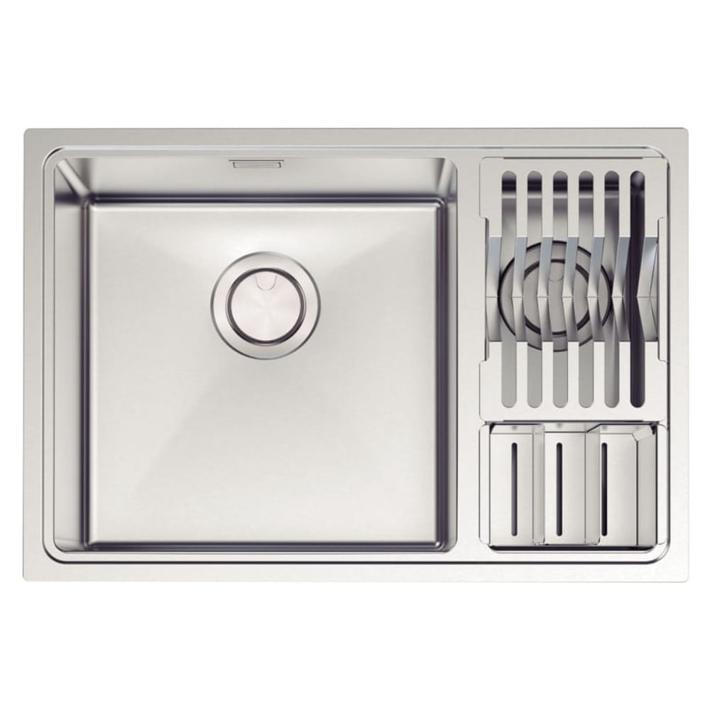 Lavaplatos Encastre Doble Inox 94008/143 66x46x20.5