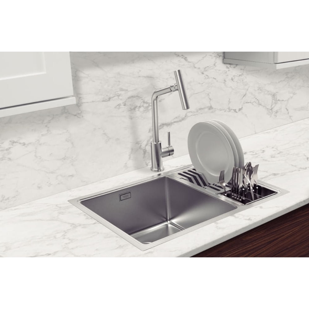 Lavaplatos Encastre Doble Inox 94008/143 66x46x20.5