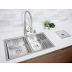Cubeta Cocina Rectangular Doble Quadrum 94009/103 71x40x20.5