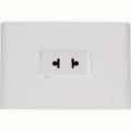 Placa Electrica Tramontina Liz Blanco Vertical 1 Enchufe 2P Universal 15A