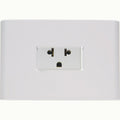 Placa Electrica Tramontina Liz Blanco Vertical 1 Enchufe 2P+T Universal 15A
