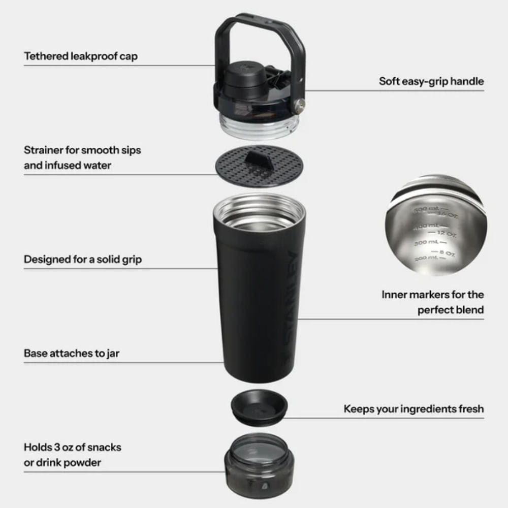 Mezclador 0.59Lt - 20oz Activate Shaker