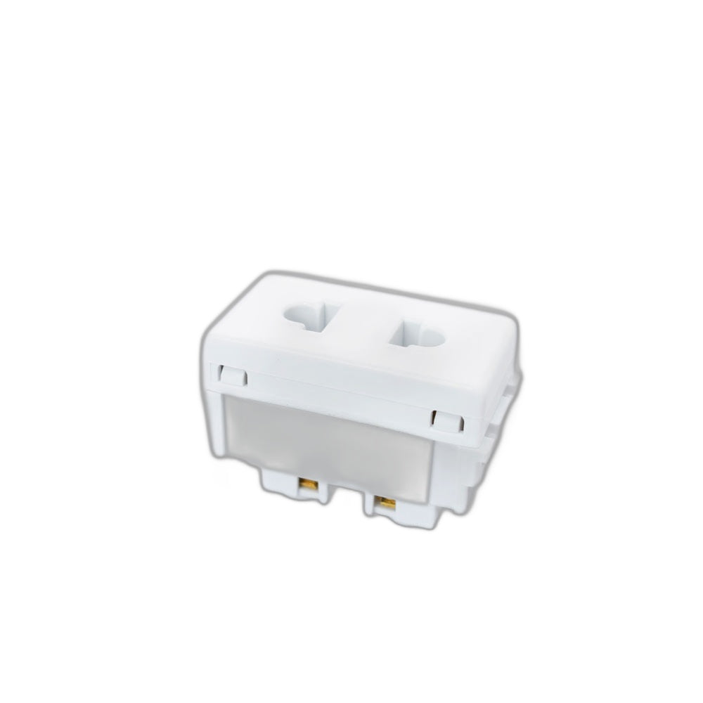Modulo Tramontina 57115/029 Blanco Tomacorriente 15amp