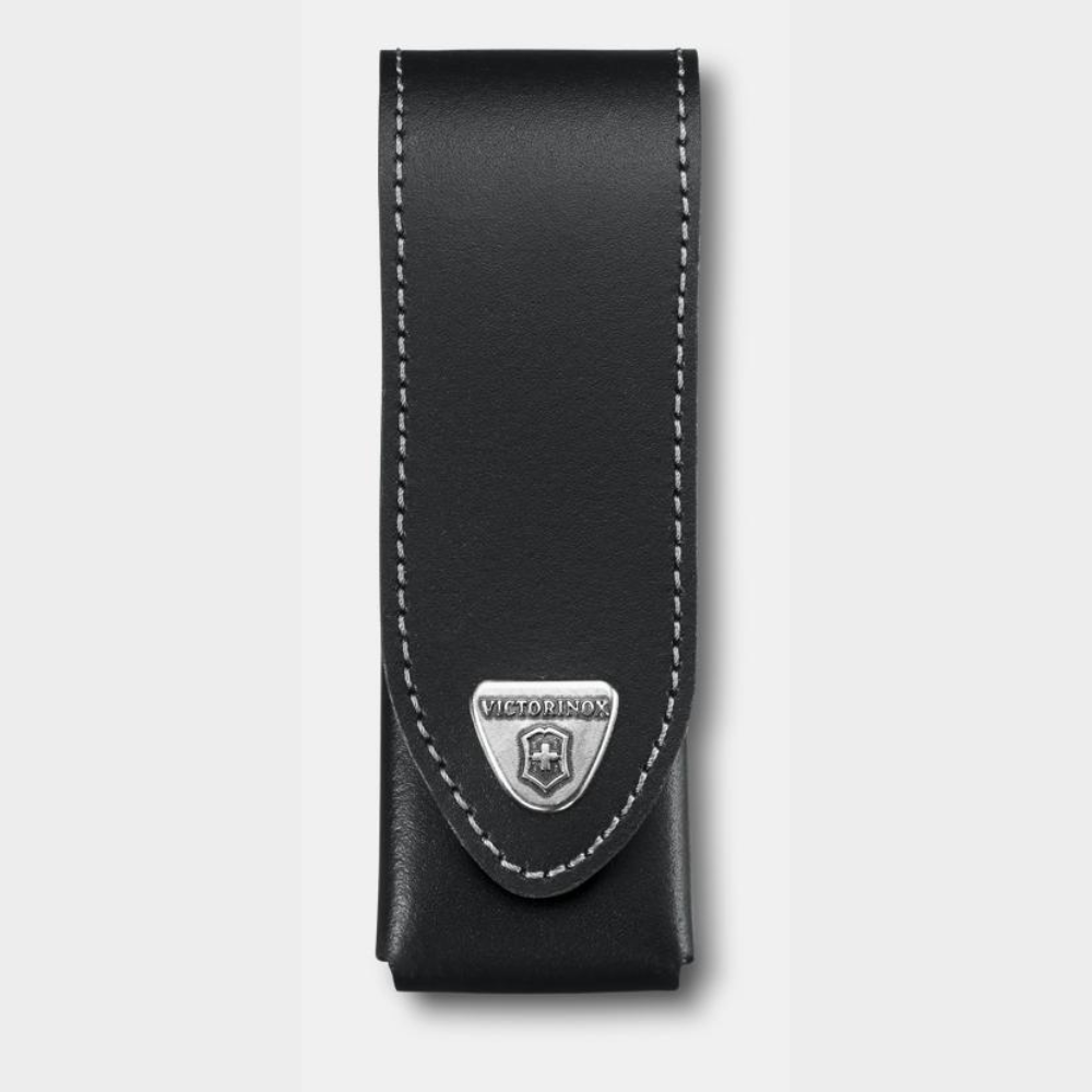 Estuche de cuero para cinturón. 12x4x3