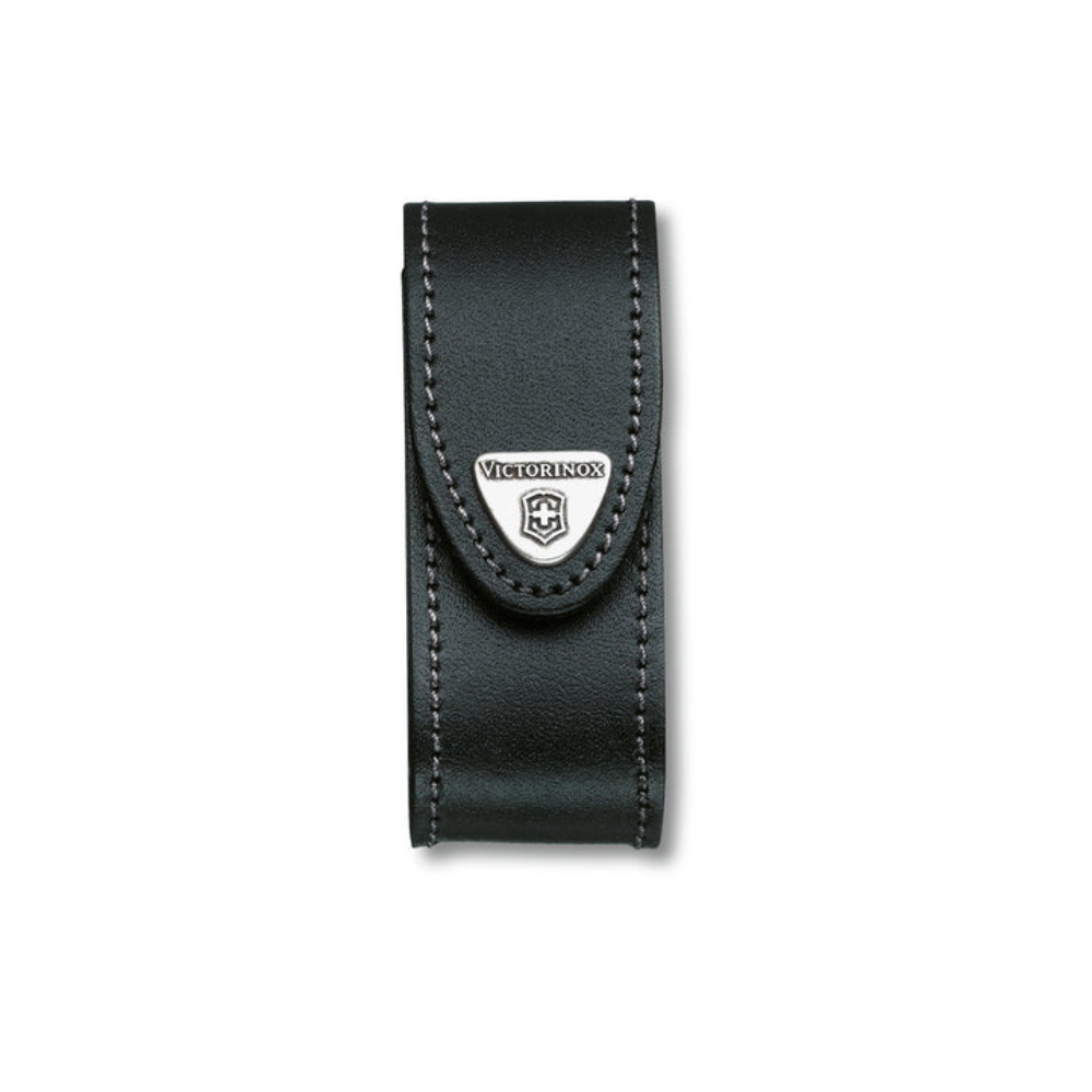 Estuche de cuero para cinturón. 10x4x3