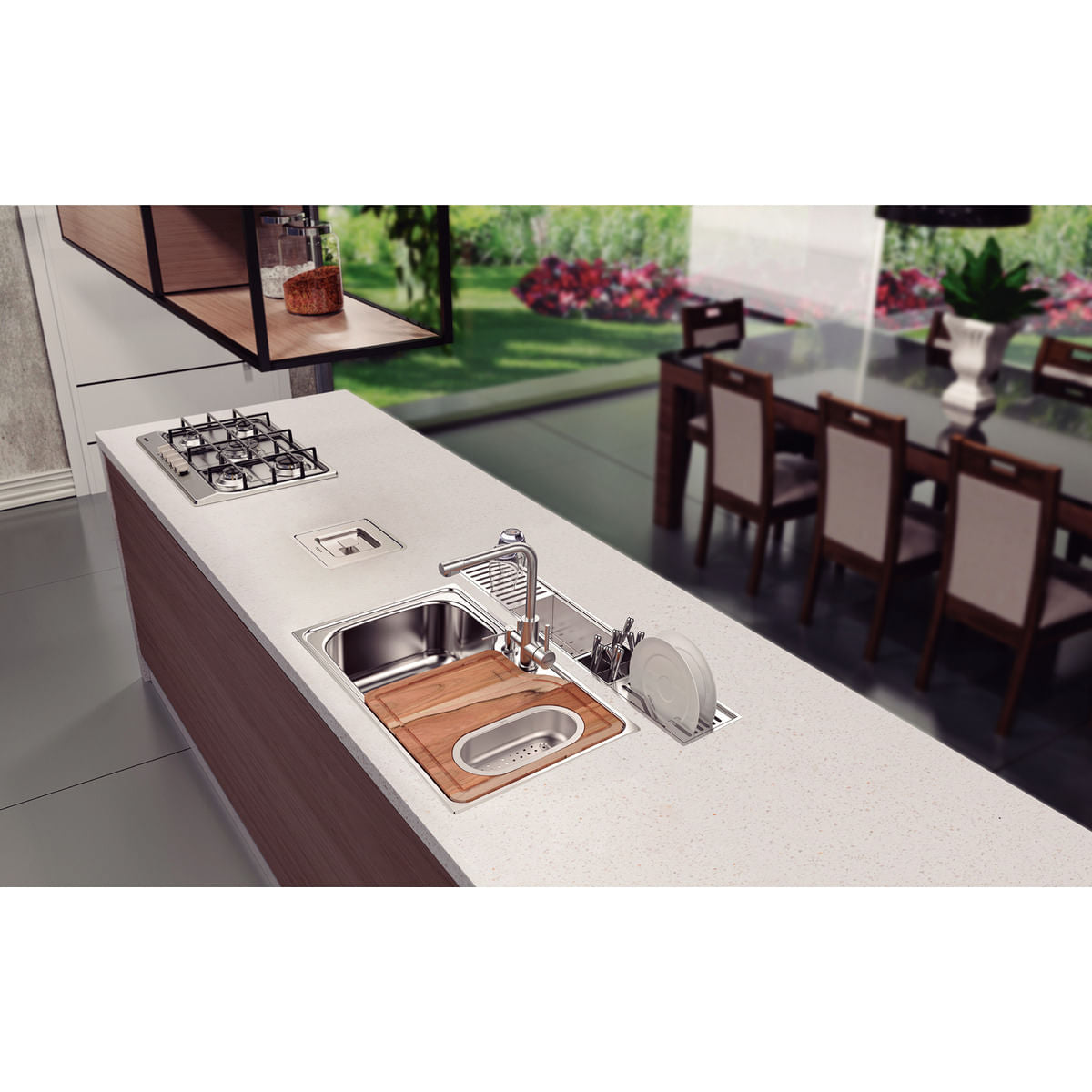 Escurridor Profundo Tramontina 15cm 94534/010 para Canal Humedo