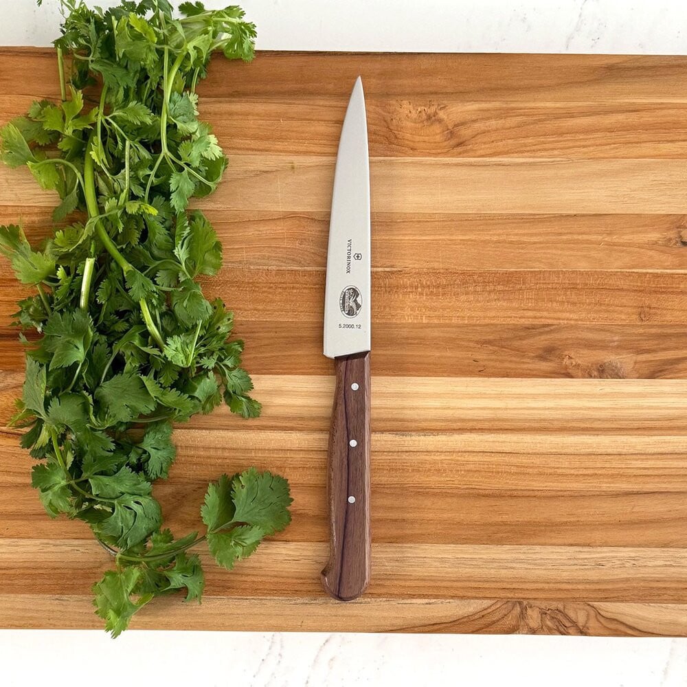 Cuchillo de cocina pequeño de madera, 12 cm