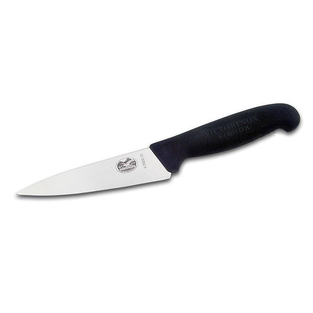 Cuchillo para trinchar Fibrox color Negro. Hoja 12 cm.