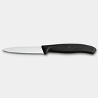 Cuchillo mondador dentado Swiss Classic. Hoja 8 cm.