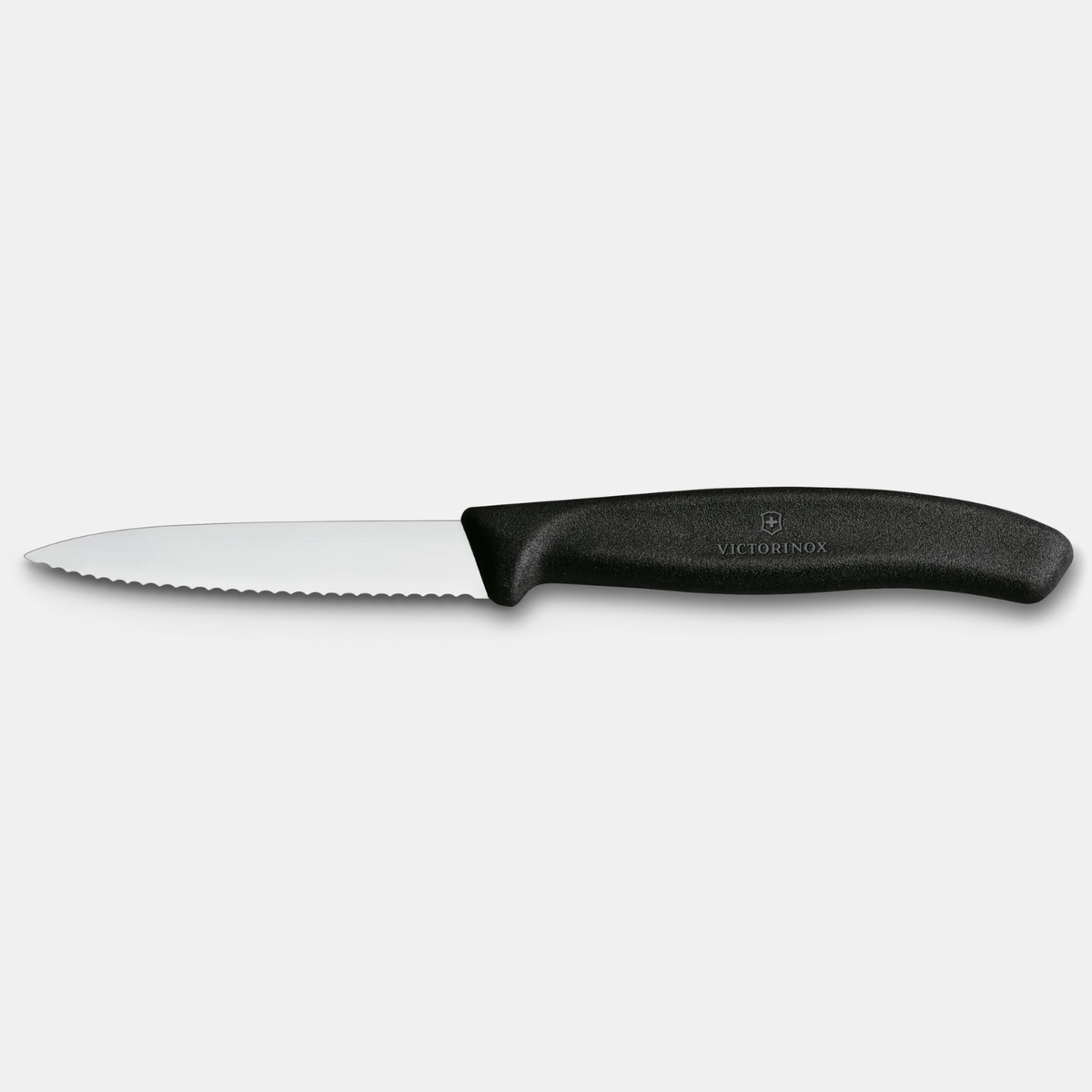 Cuchillo mondador dentado Swiss Classic. Hoja 8 cm.