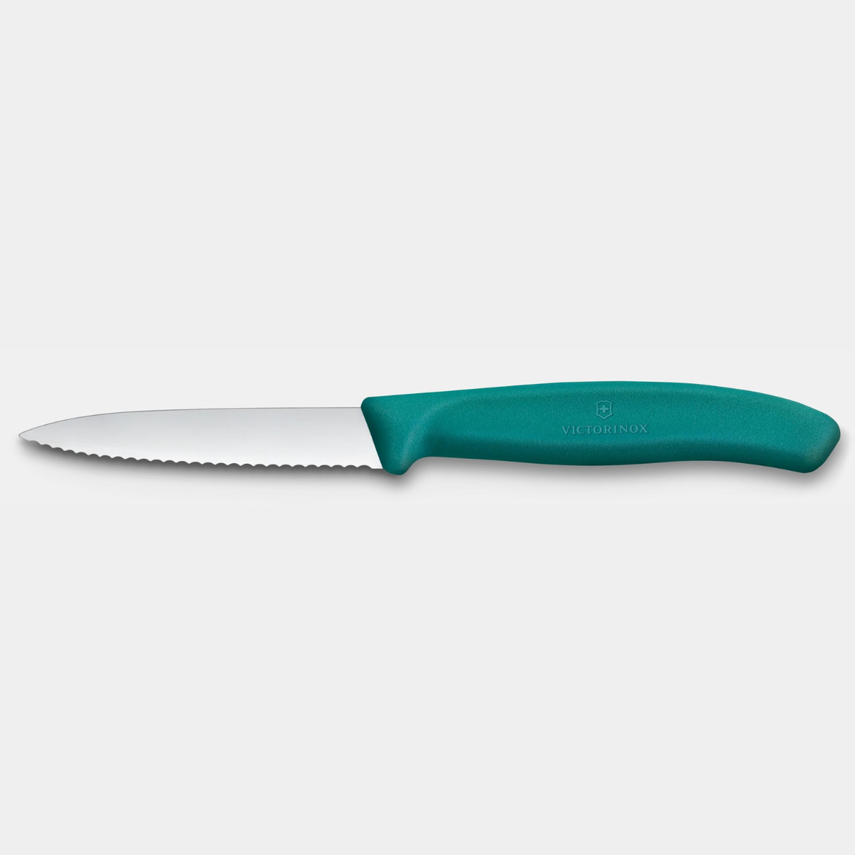 Cuchillo mondador dentado Swiss Classic. Hoja 8 cm.