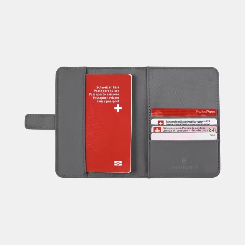 Porta pasaportes con protección RFID