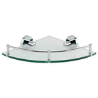 Repisa Esquinera 24cmx24cm Vidrio Victory VIC6060A