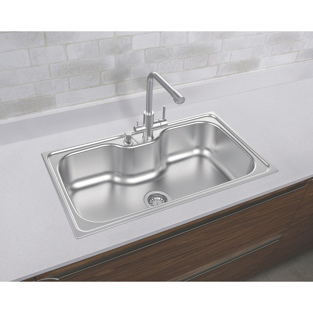 Lavaplatos Encastre Simple Inox 93806/122 68.5x48.5x20.3 Morgana