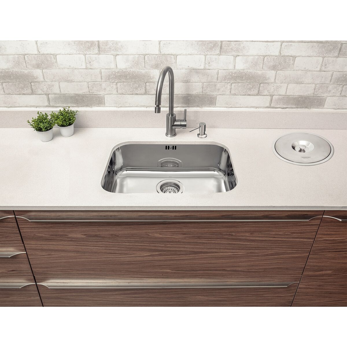 Cubeta Cocina Rectangular Simple AB 94022/203 47x30x17