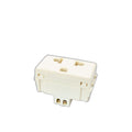 Modulo Tramontina 57119/028 Marfil Tomacorriente triple 15amp
