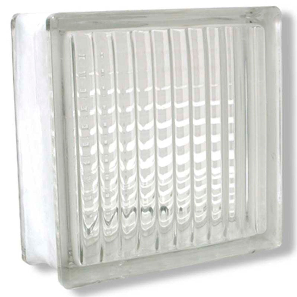Bloque de Vidrio 20x20cm Transparente Vitrablok