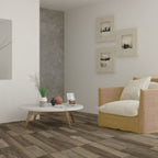 Piso 51x51 Biloba Marron Allpa