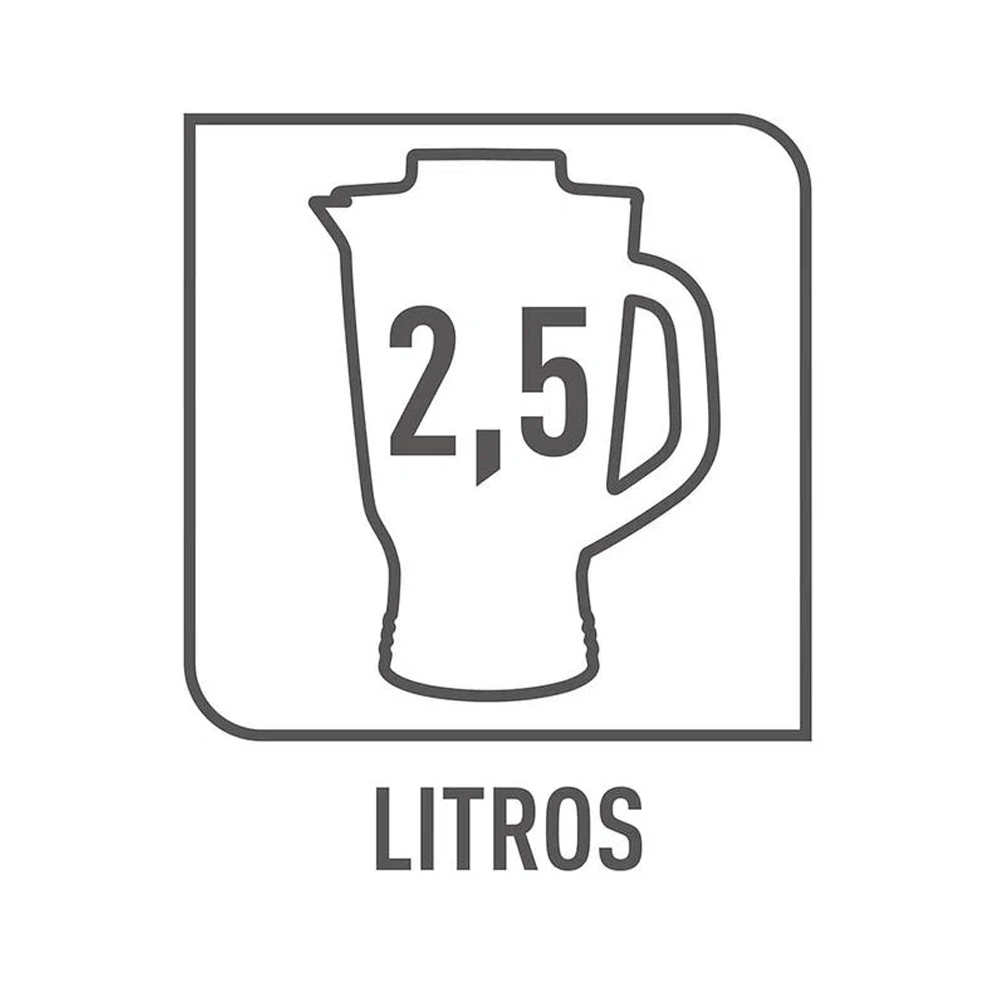 Licuadora Arno Power Mix LN286BB2 Limpia Facil