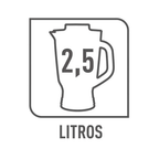 Licuadora Arno Power Mix LN286BB2 Limpia Facil