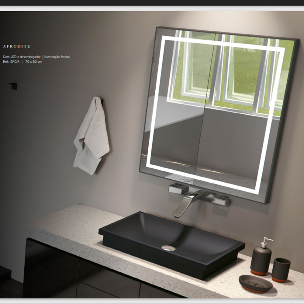 Espejo Astra EPO/AX1 Afrodite (80cm x 70cm)
