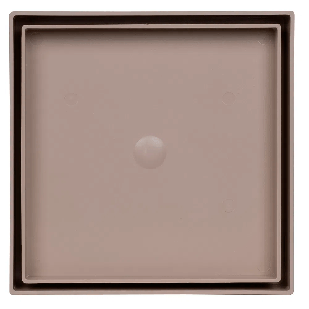 Sumidero Desague Astra Plastico Cuadrado 15x15 Beige RO15-BG Oculto