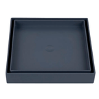 Sumidero Desague Astra Plastico Cuadrado 15x15 Gris RO15-CZ Oculto
