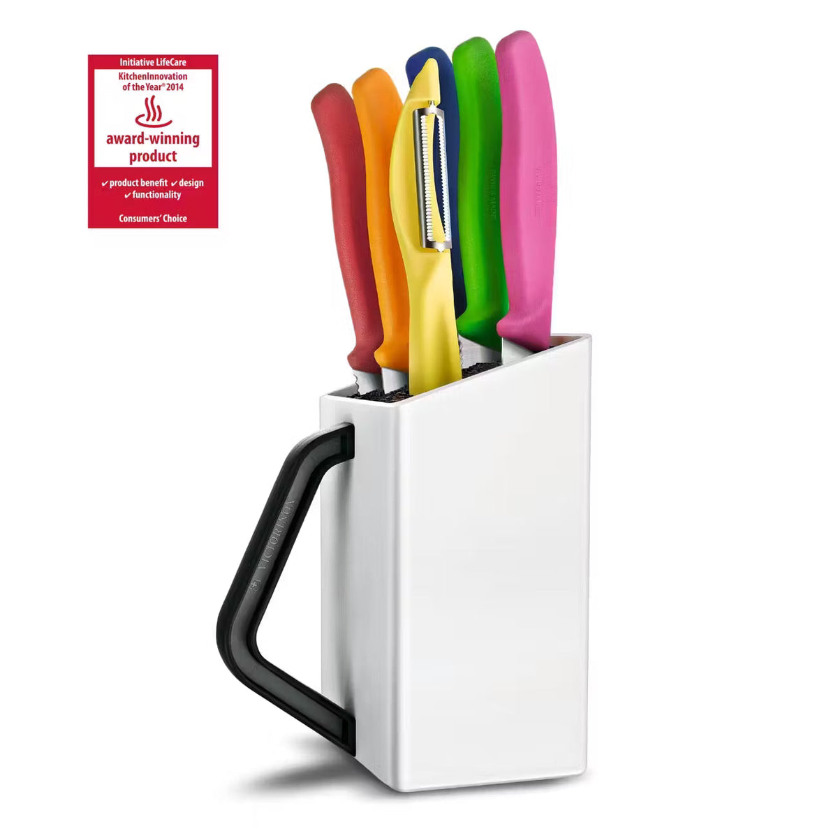 Bloque de cuchillos Swiss Classic, 6 piezas