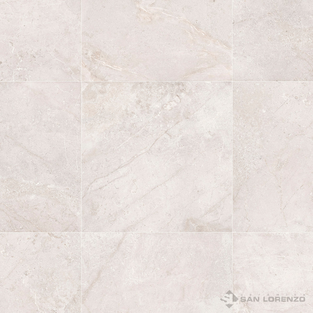 Porcelanato 57.7x57.7 Ponte Vecchio Avorio Pulido San Lorenzo Rectificado