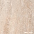 Porcelanato 57.7x57.7 Marmol Travertino Crema Pulido San Lorenzo Rectificado