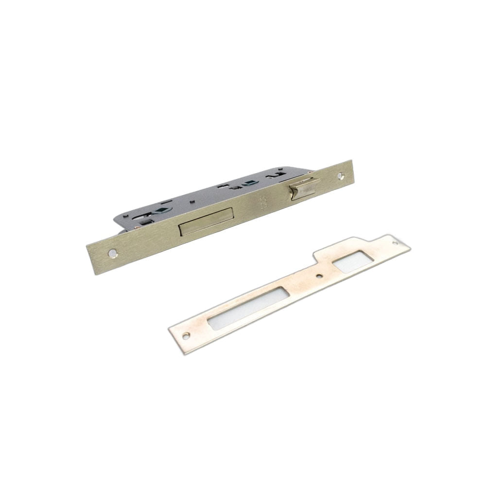 Cerradura Baño Niquelado Icsa 185/40 N